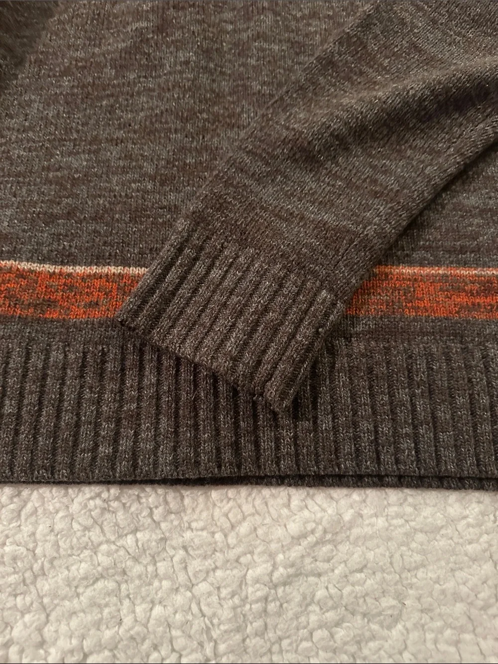 Men's Banana Republic Quarter-Zip Wool Sweater